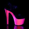 Pleaser - SKY309UVLG Sandale à bride à la cheville, Pole dance chaussures - Chaussures de pole dance - Rose Product image